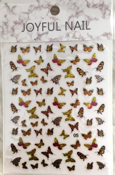 Nailart Sticker - Schmetterling II